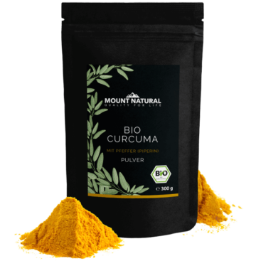 Mount Natural Bio Curcuma Pulver